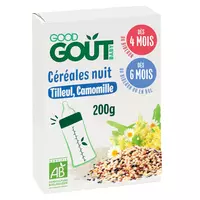 Nestlé Bébé Naturnes BIO Céréales Biscuité - Boîte 240g - Dès 6 mois