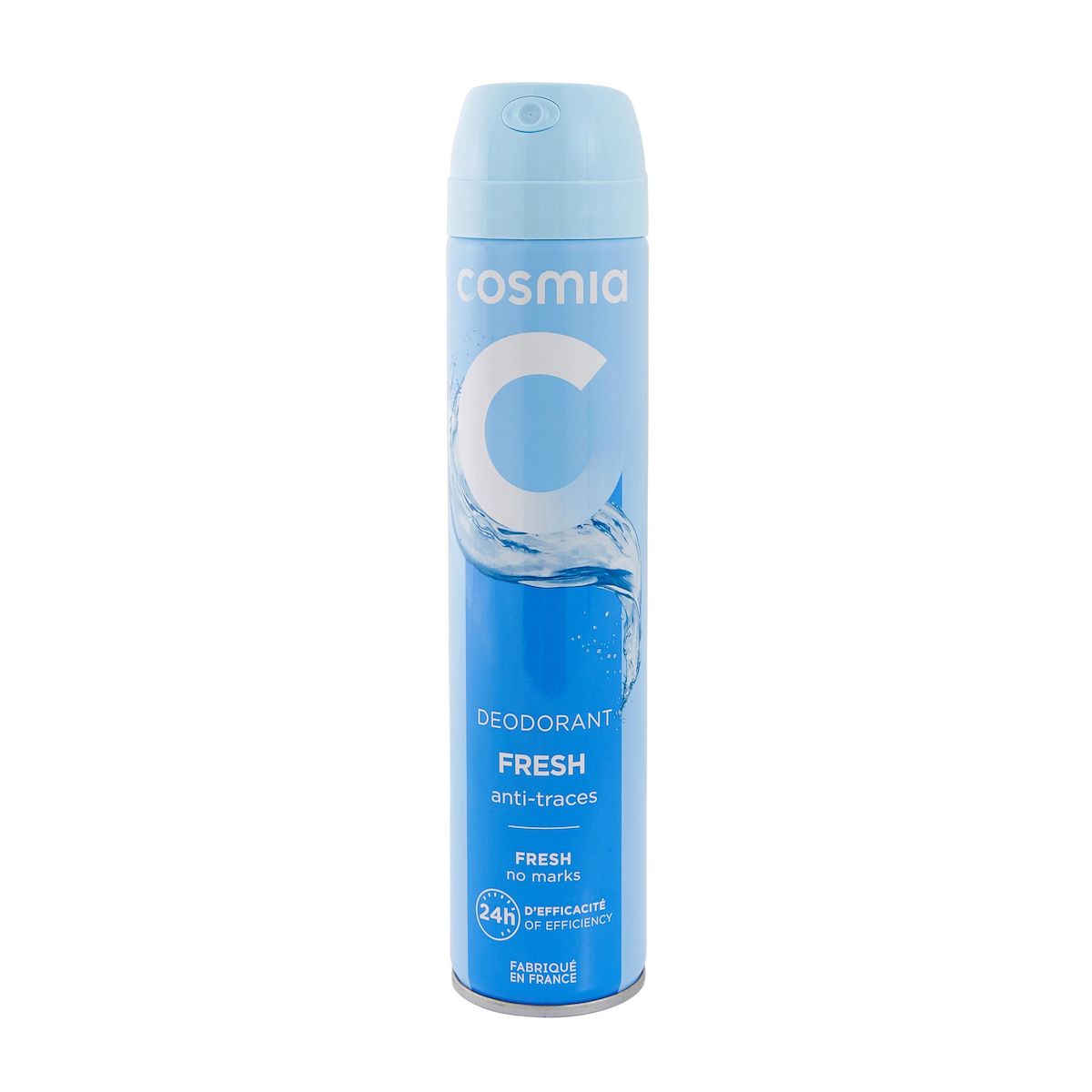 COSMIA Déodorant spray 24h fraicheur anti-traces 200ml
