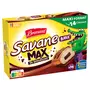 BROSSARD Savane Barr' gâteaux barre de chocolat sachets individuels 14 gâteaux 420g