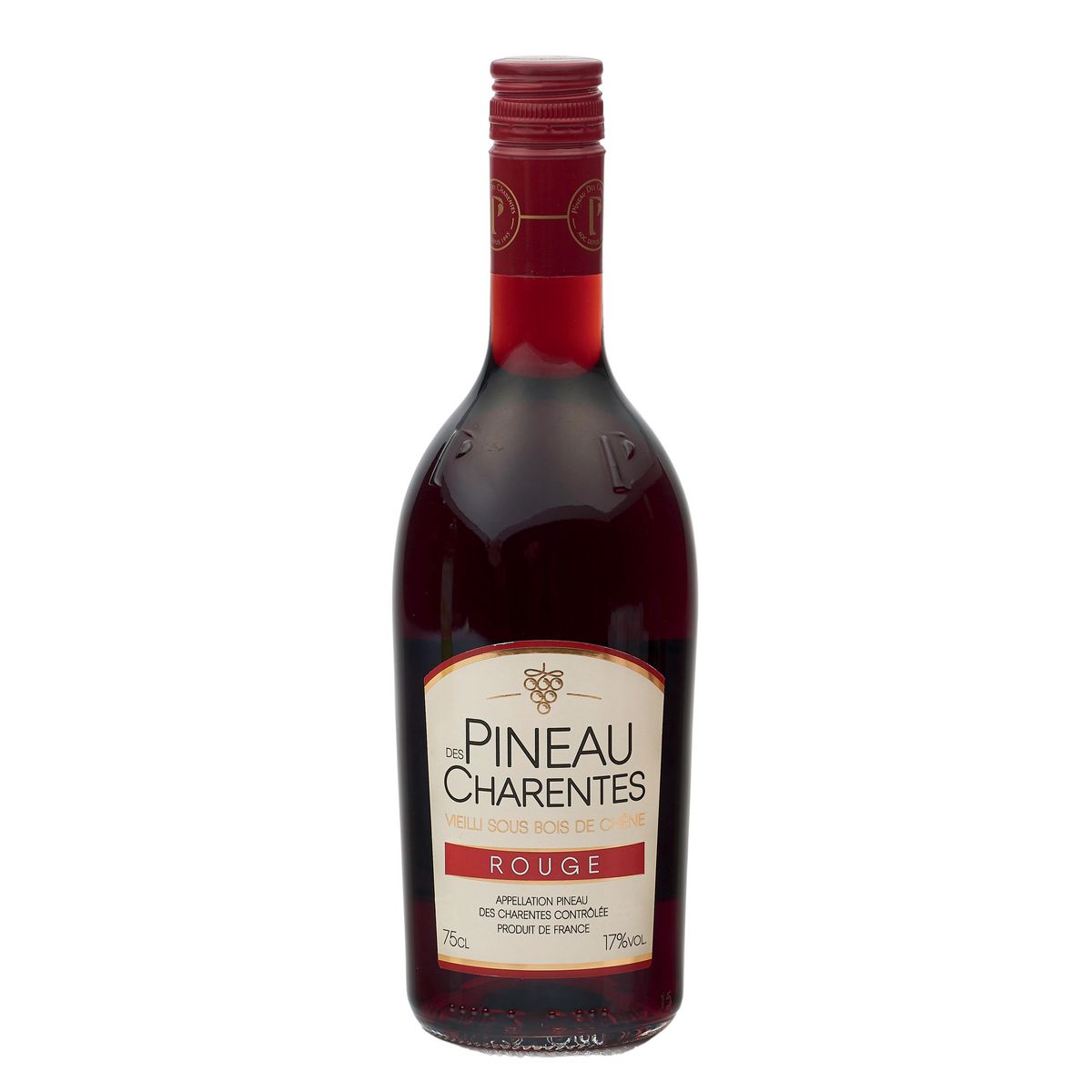 AUCHAN Pineau des Charentes rouge 17% 75cl