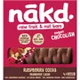 NAKD Barres de framboise cacao 4 pièces 120g