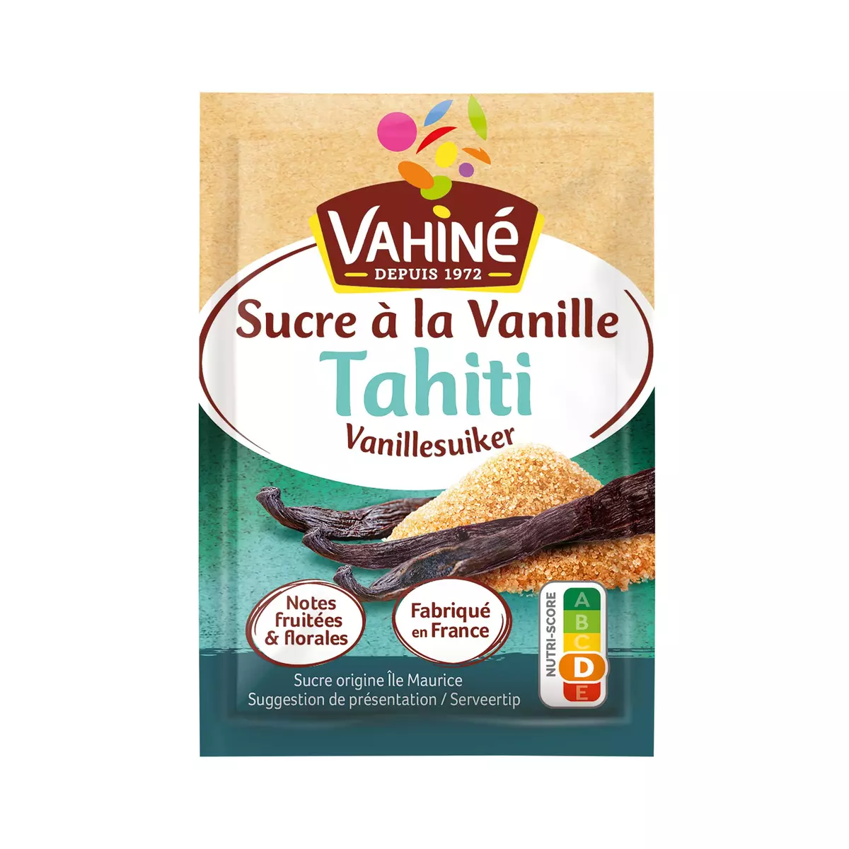 VAHINE Sucre à la vanille Tahiti 38g