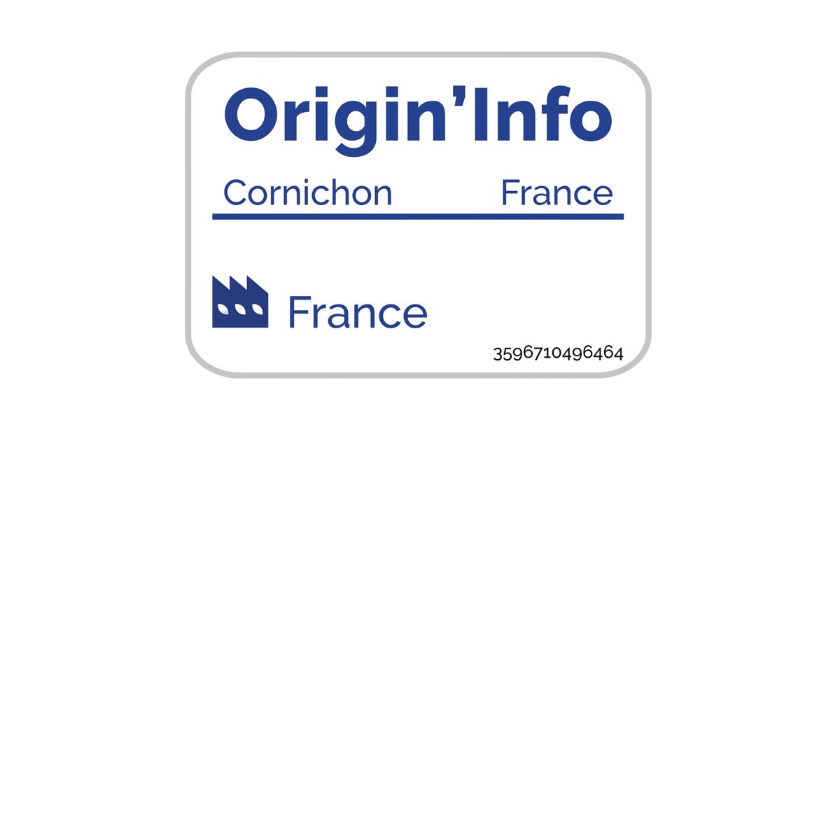 AUCHAN Cornichons français au vinaigre 360g