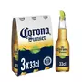 CORONA SUNSET Bière blonde extra 5.9% 3x33cl