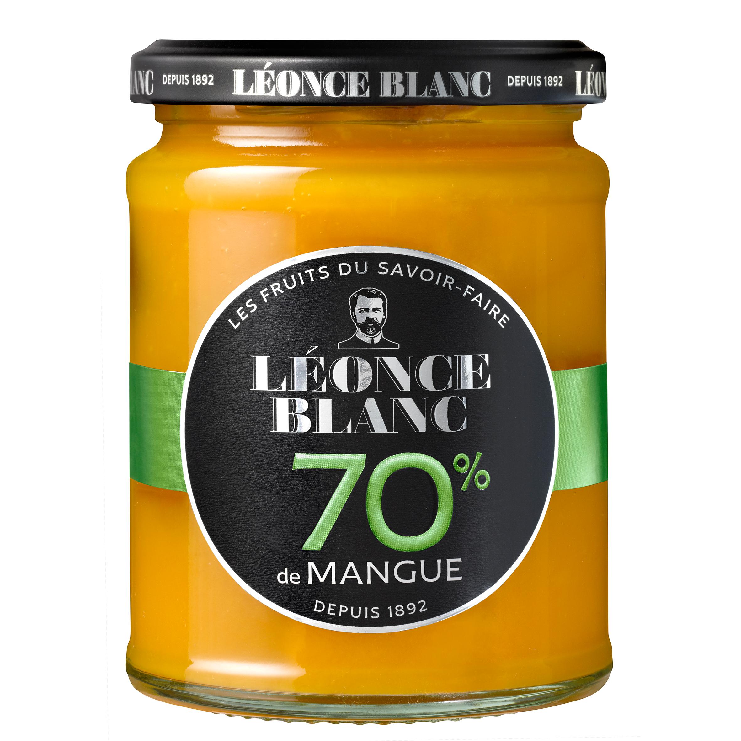 LEONCE BLANC Confiture de mangue 70% 320g
