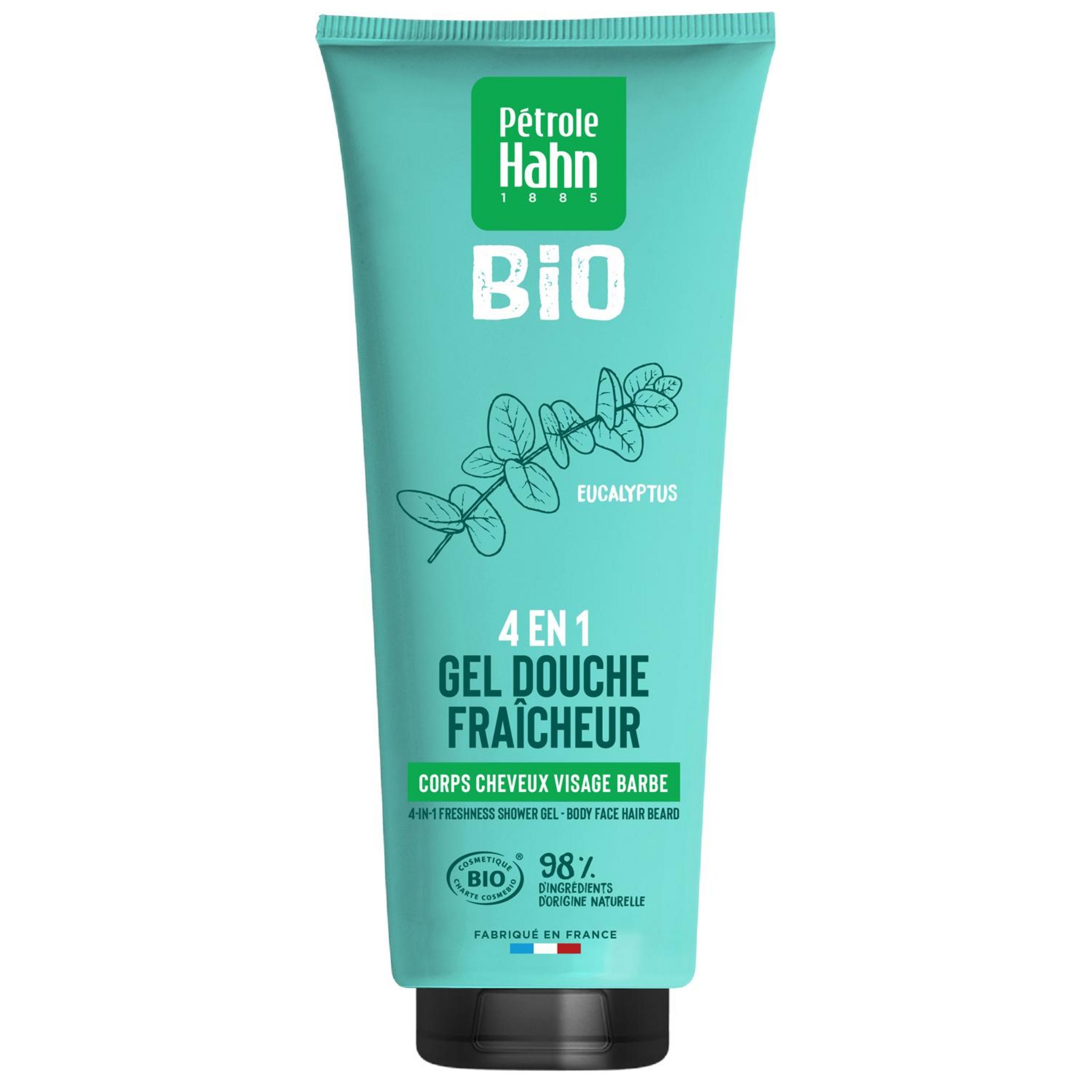 PETROLE HAHN Gel douche fraîcheur 4en1 bio 250ml