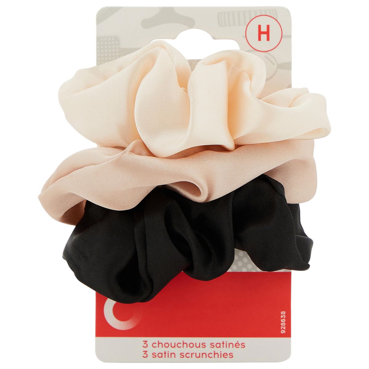 COSMIA Chouchous satinés 2 pièces