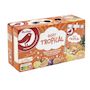 Voir la diapositive 2 : AUCHAN Boisson aux jus de fruits goût tropical poches 10x20cl