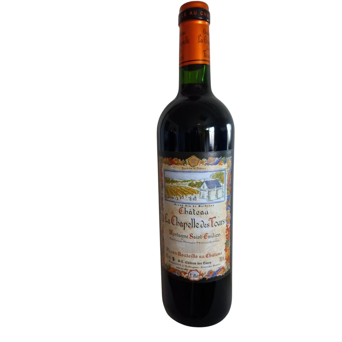 AOP Saint-Emilion Château la Chapelle des Tours 75cl