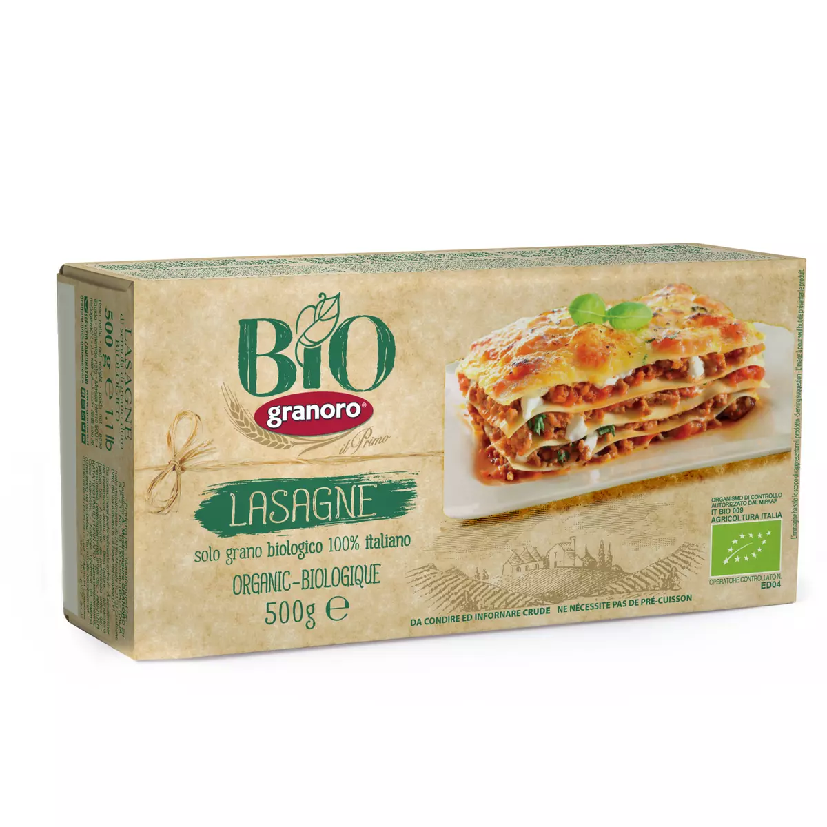 GRANORO Lasagne bio 500g