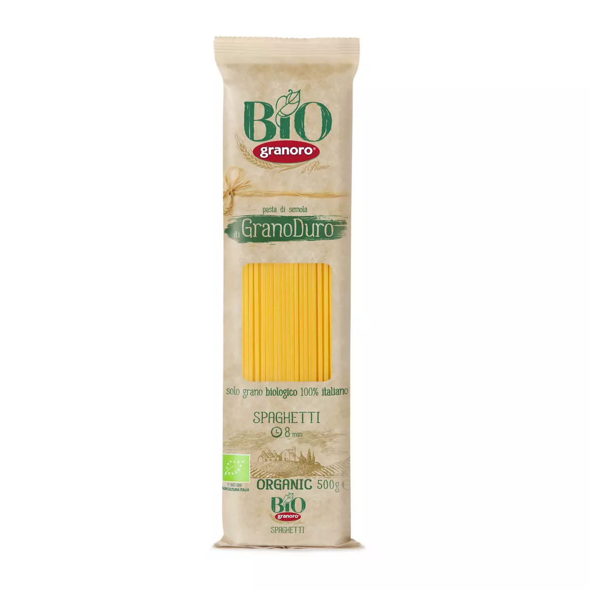 GRANORO Granoduro spaghetti bio 500g