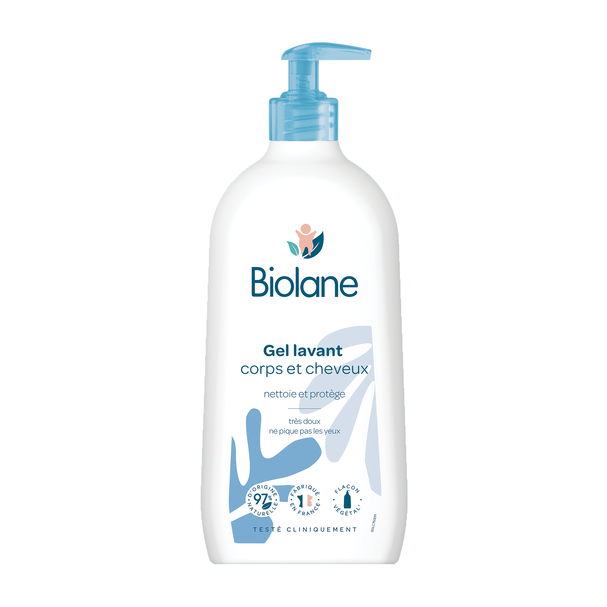Voir la diapositive 4 : BIOLANE Gel lavant corps et cheveux 750ml