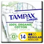 TAMPAX Compak tampons avec applicateur regular 14 tampons