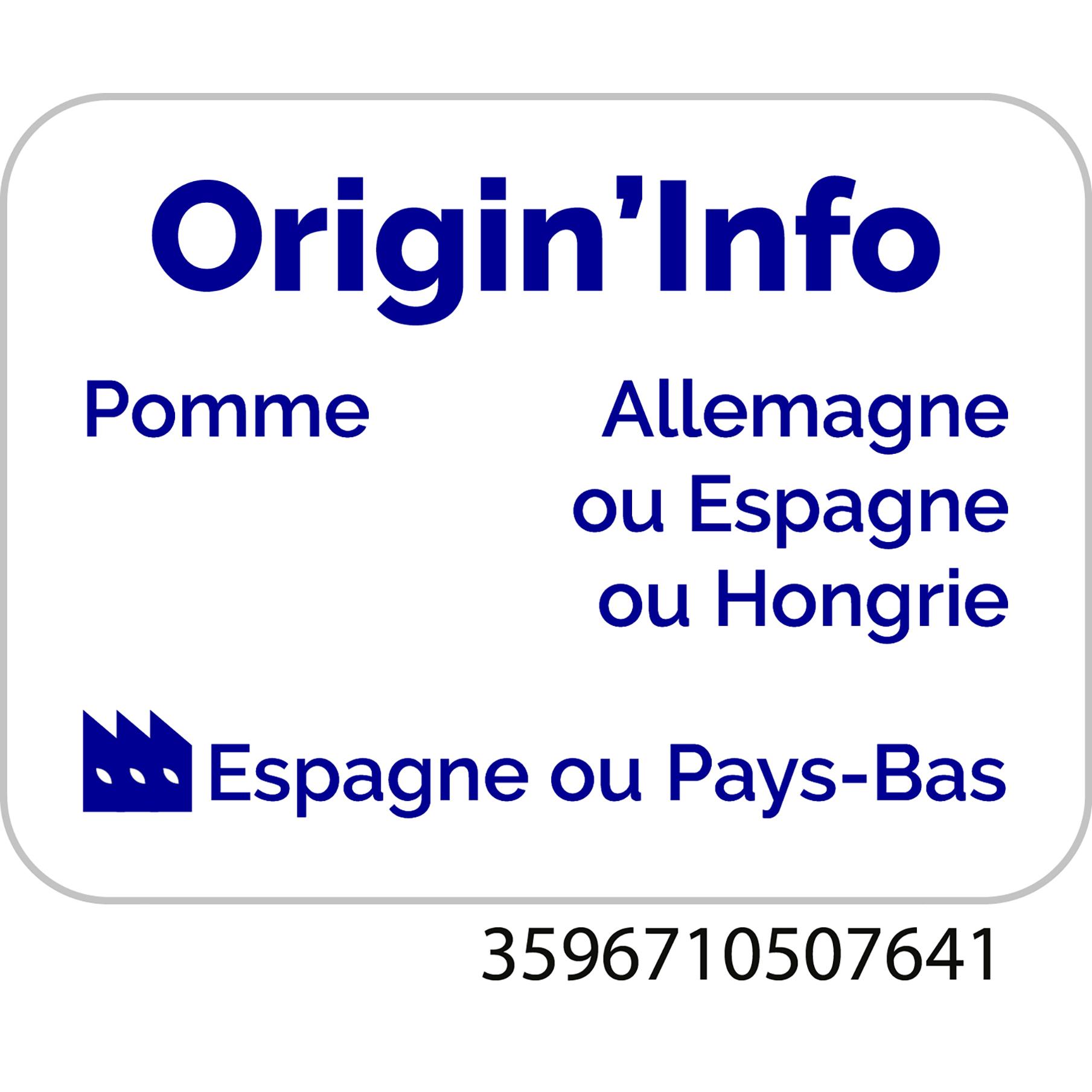 Voir la diapositive 2 : AUCHAN BIO Pur jus de pomme 90cl
