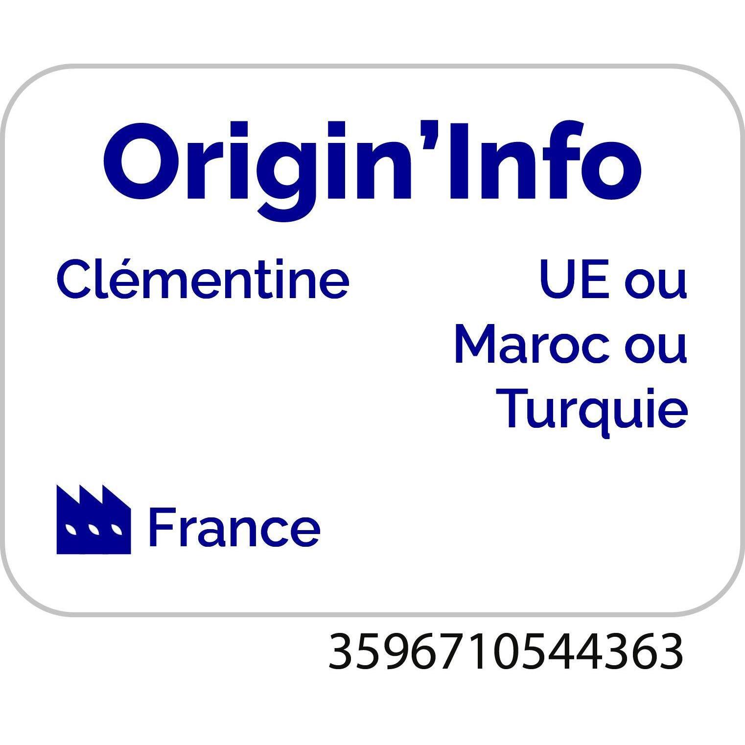 Voir la diapositive 4 : AUCHAN Pur jus de clémentine 1.5l