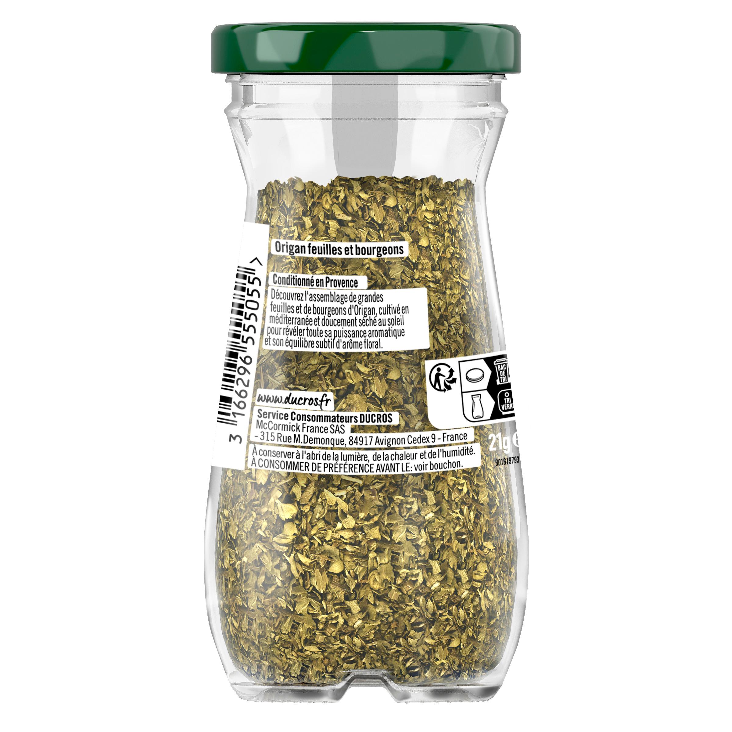 Voir la diapositive 2 : DUCROS Origan 21g