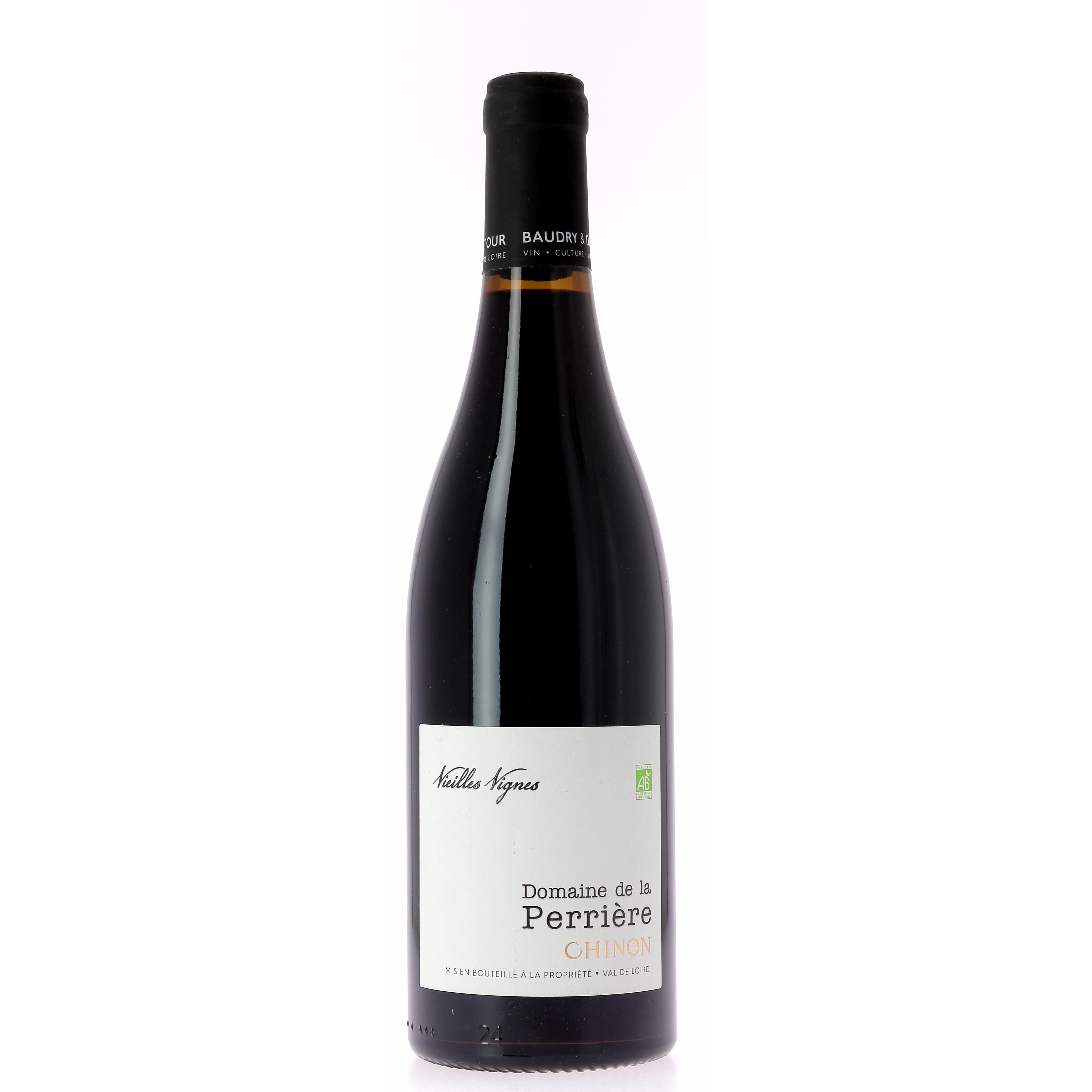 Vin rouge AOP Chinon Domaine de la Perrière bio 75cl