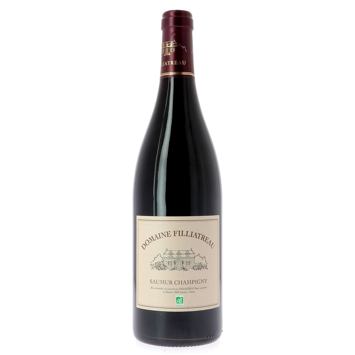 Vin rouge AOP Saumur-Champigny Domaine Filliatreau 75cl