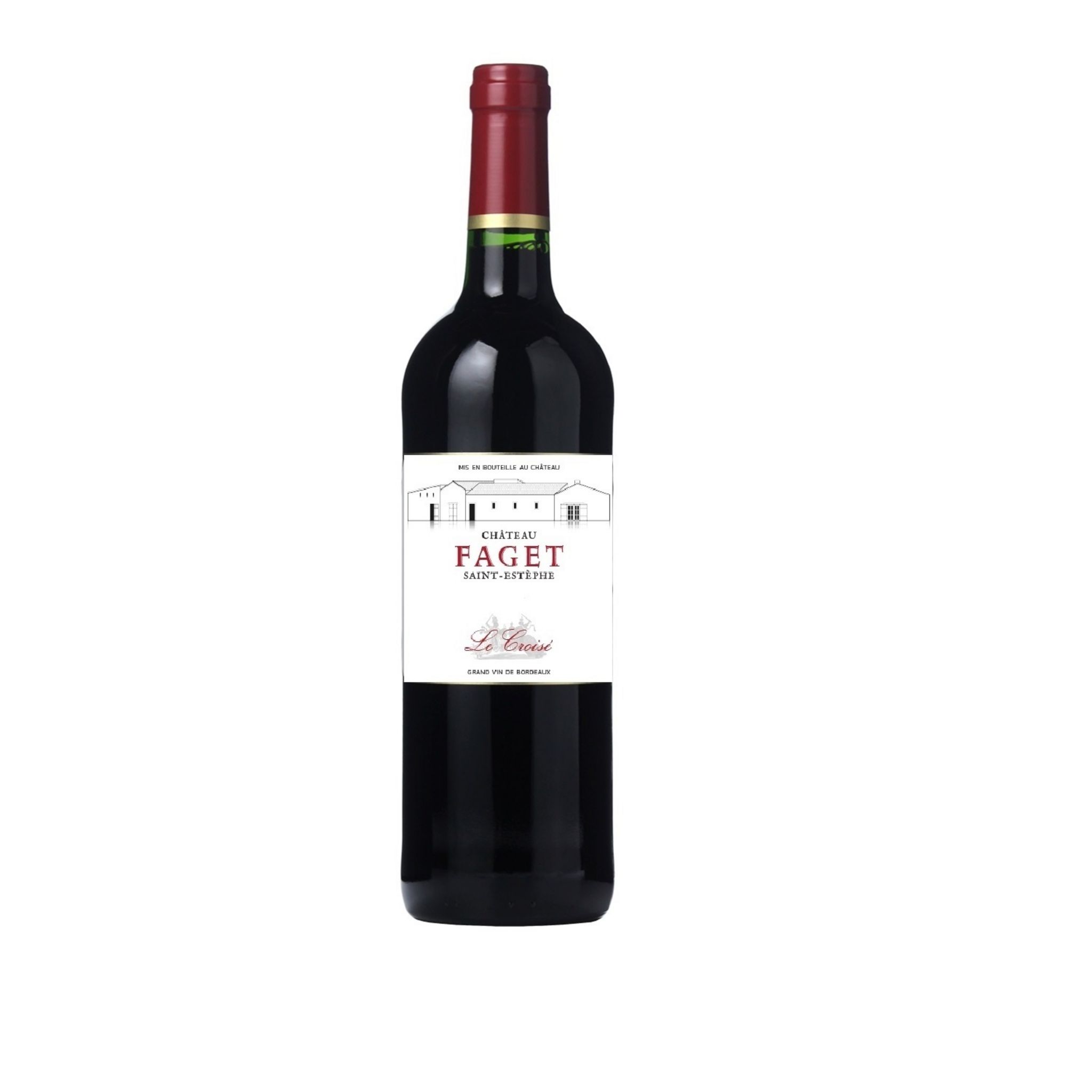AOP Sainte-Estèphe Château Faget rouge 75cl