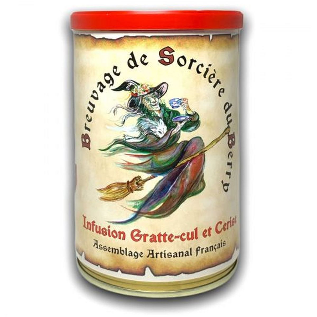 BREUVAGE DE SORCIERE DU BERRY Infusion gratte-cul et cerise 100g