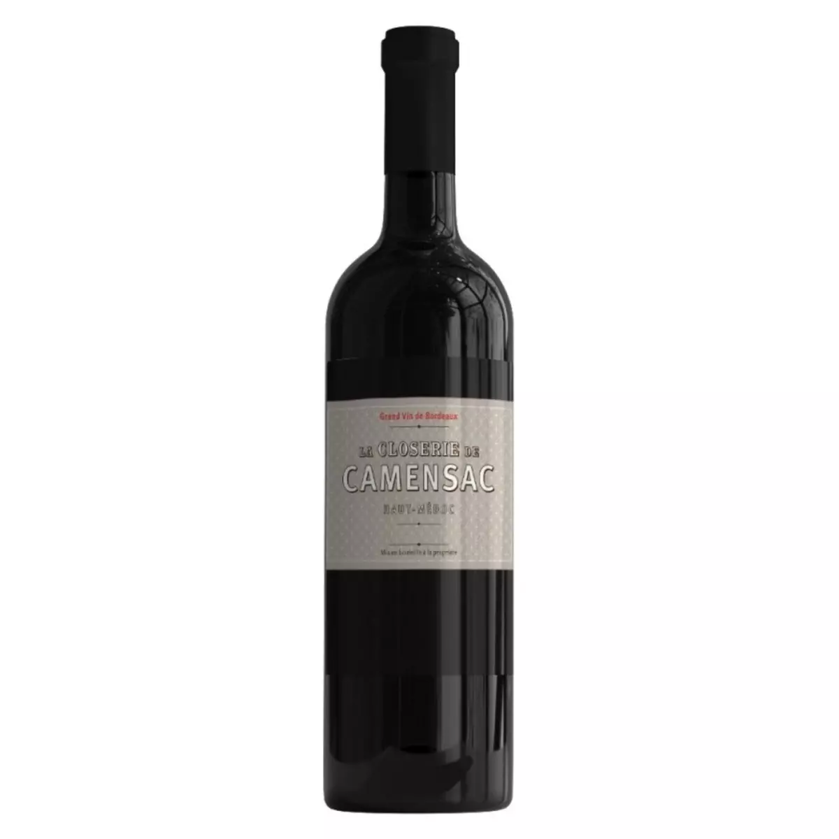 Vin rouge AOP Haut-Médoc la Closerie de Camensac second vin du Château Camensac 2018 75cl