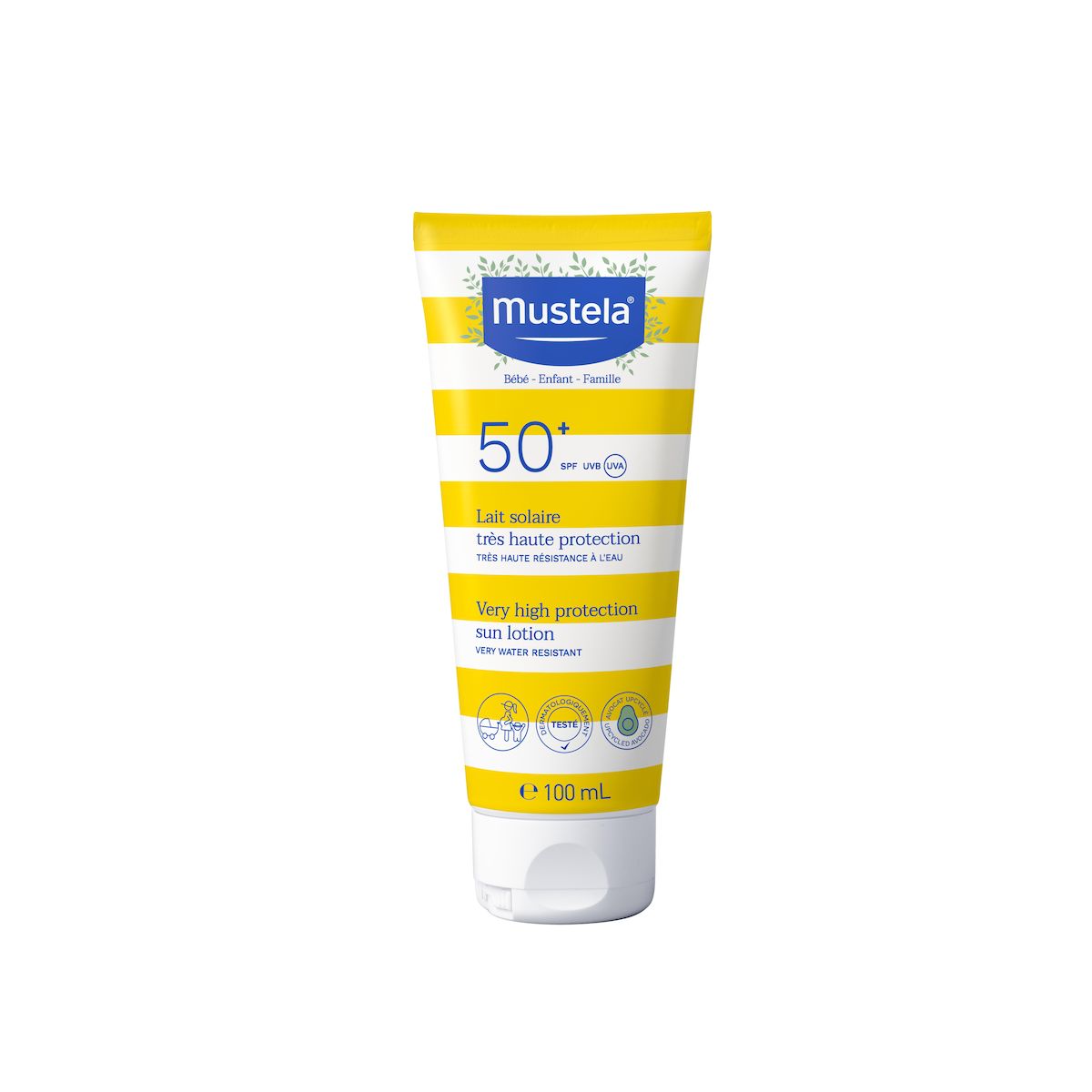 MUSTELA Lait solaire très haute protection 100ml