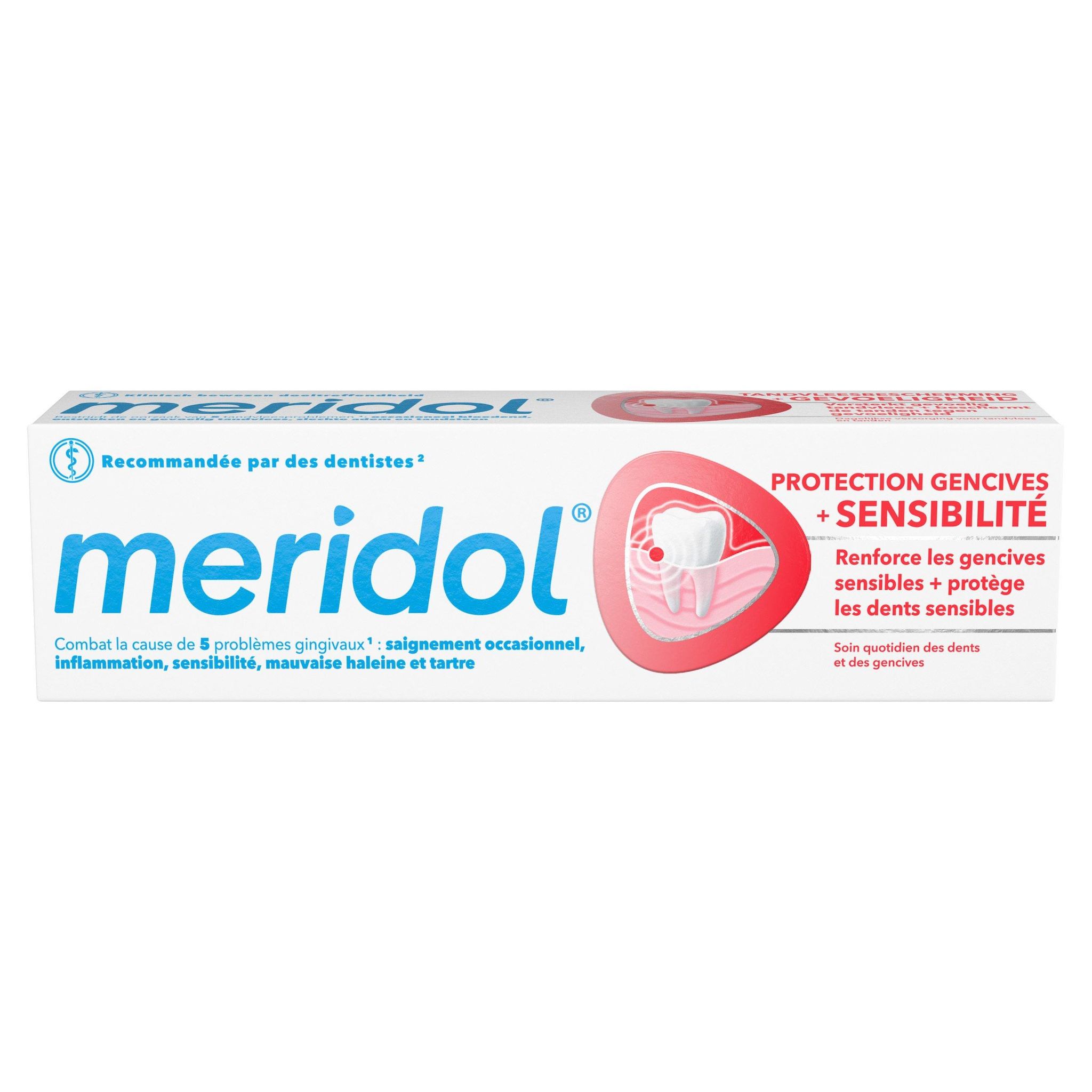 Voir la diapositive 2 : MERIDOL Dentifrice soin complet 75ml