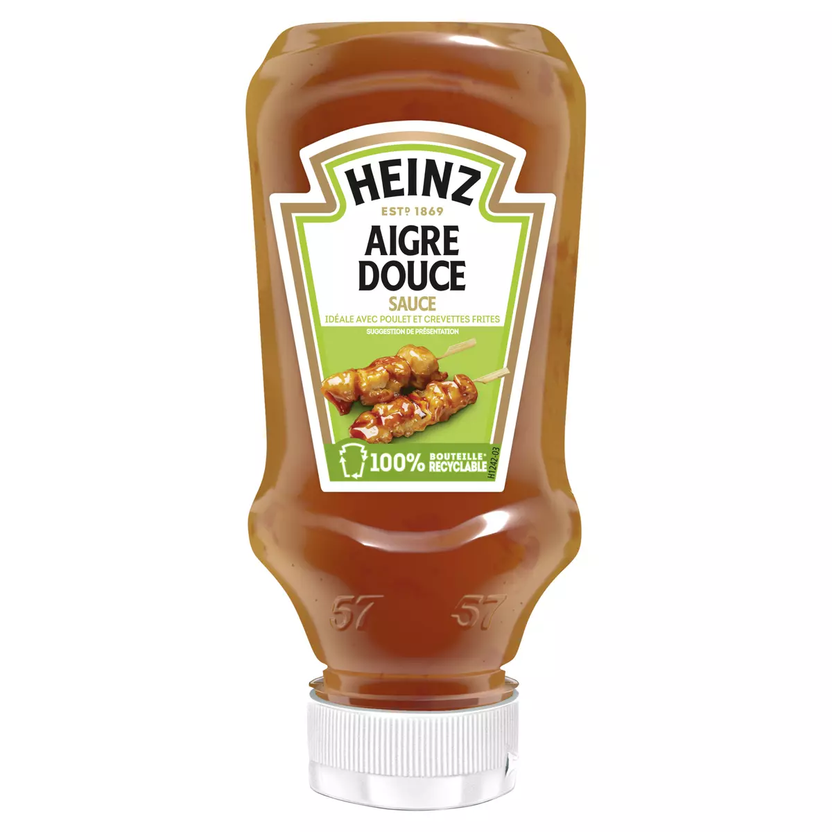 HEINZ Sauce aigre douce flacon souple 260g