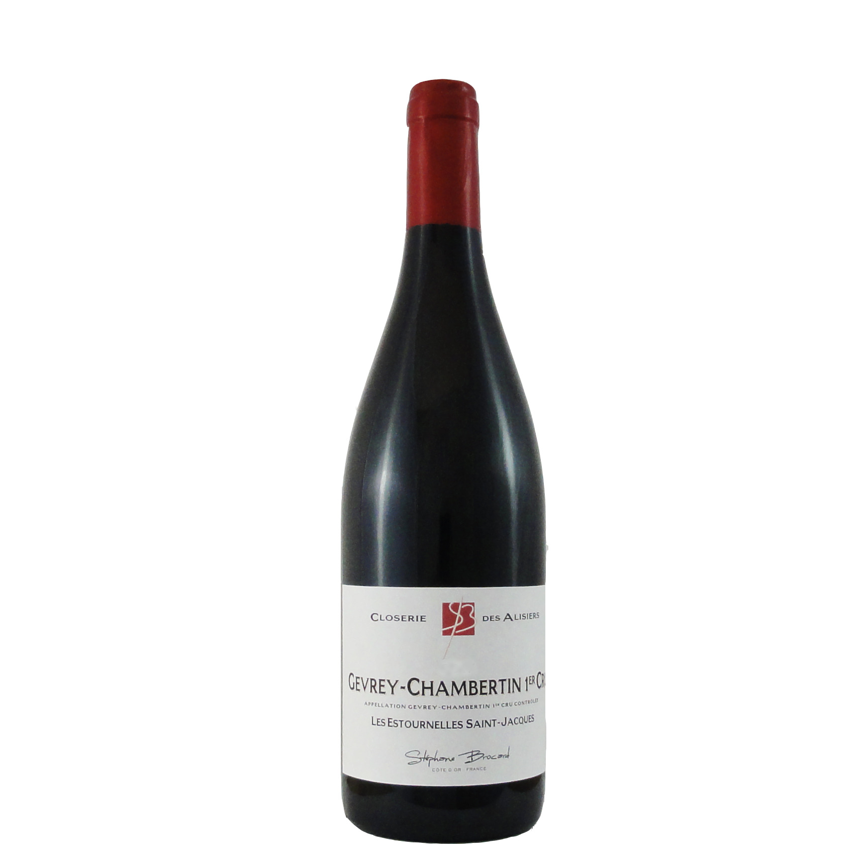 AOP Gevrey Chambertin 1er Cru Les Estournelles Saint Jacques rouge 75cl