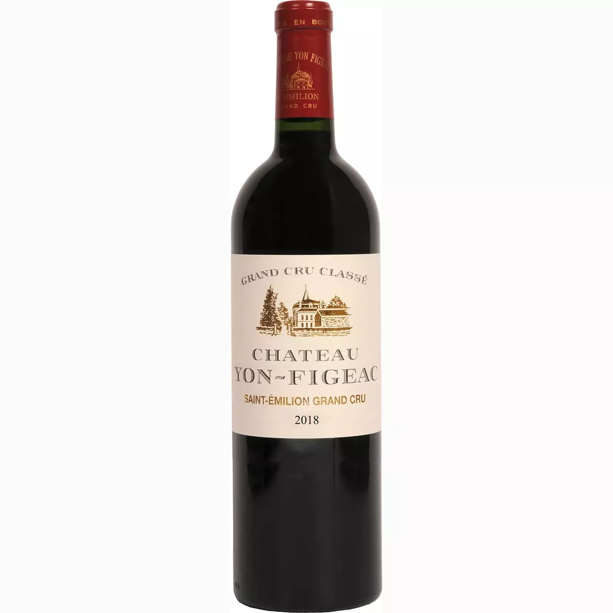 Vin rouge AOP Saint-Émilion grand cru Château Yon-Figeac 2018 75cl