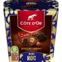 COTE D'OR Mini roc assortiment de chocolats noisette et amande 21 pièces 195g