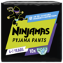 Voir la diapositive 2 : NINJAMAS Pyjama pants Sous-vêtement de nuit absorbant pour garçon 4-7 ans (17-30kg) 10 pièces