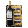 BORIES Coffret La Sarladaise vin, pâté et terrine de campagne 4 produits 1,29 kg