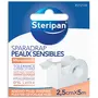 STERIPAN Sparadrap peaux sensibles microporeux 5mx2.5cm 5mx2.5cm 1 rouleau