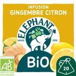 Elephant Infusion bio gingembre citron