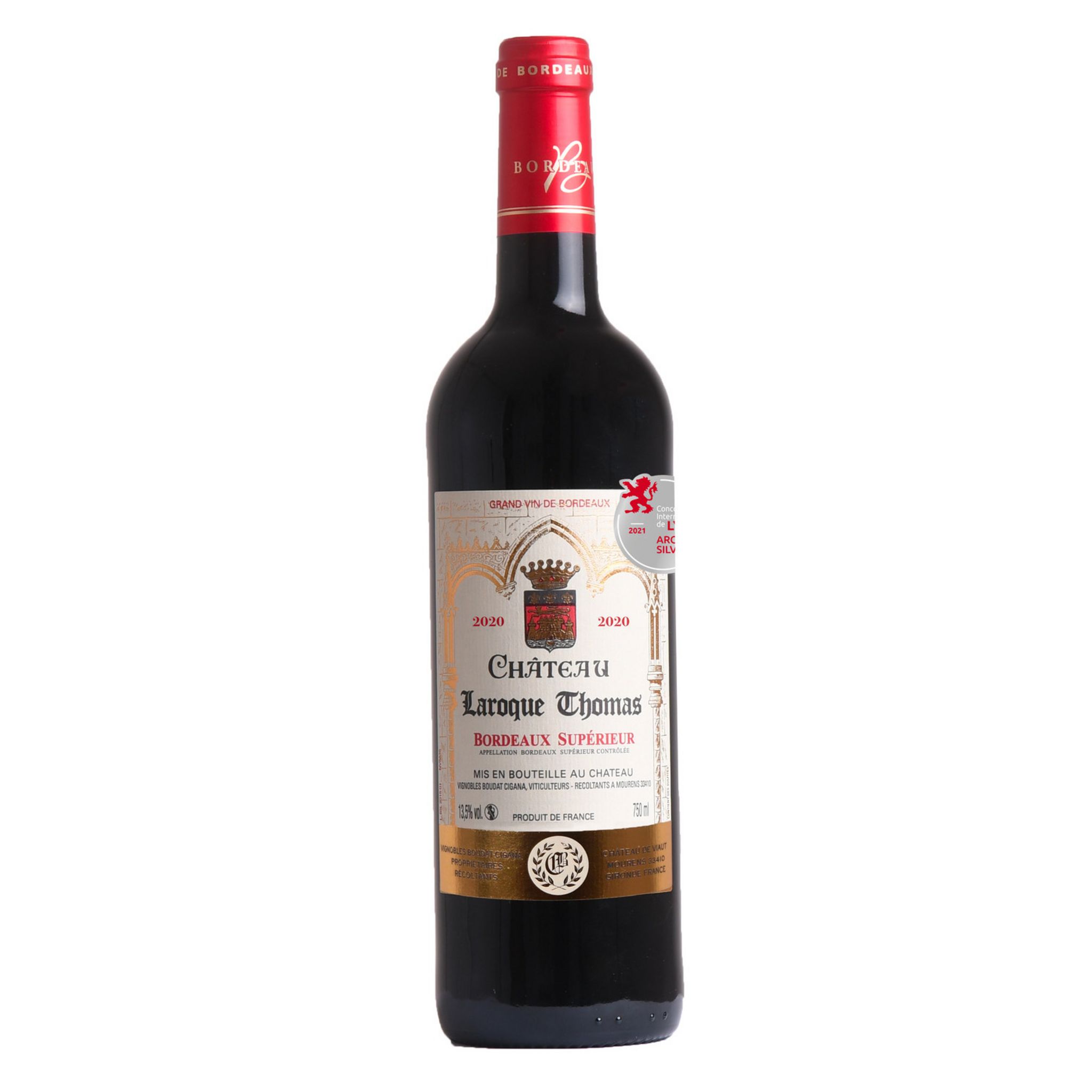 AOP Bordeaux supérieur Château Laroque Thomas rouge 75cl