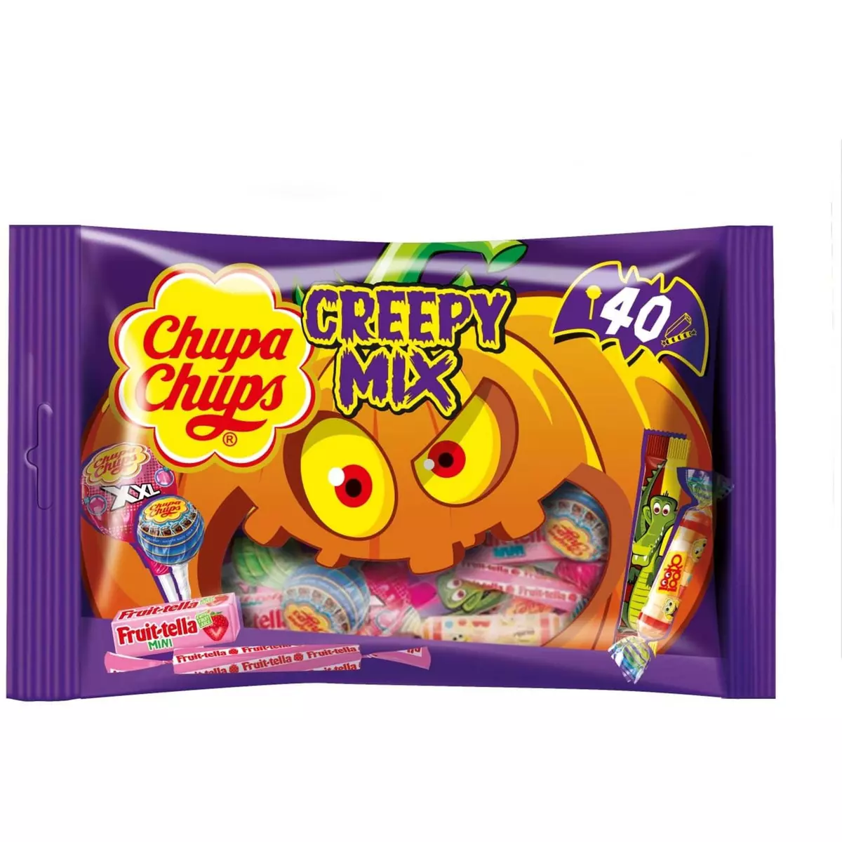 CHUPA CHUPS Creepy mix assortiment de bonbons 440g