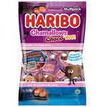 HARIBO Chamallows Choco'Ween enrobés de chocolat au lait en sachets individuels 225g