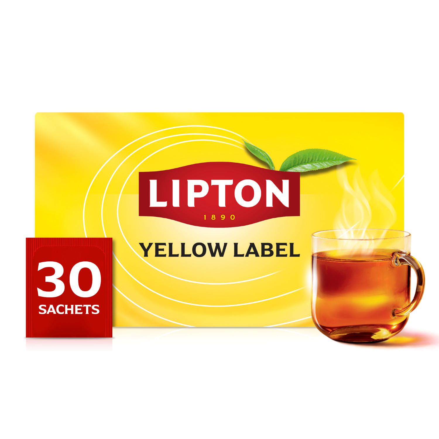 Voir la diapositive 2 : LIPTON Yellow label thé noir origine Kenya 30 sachets 60g