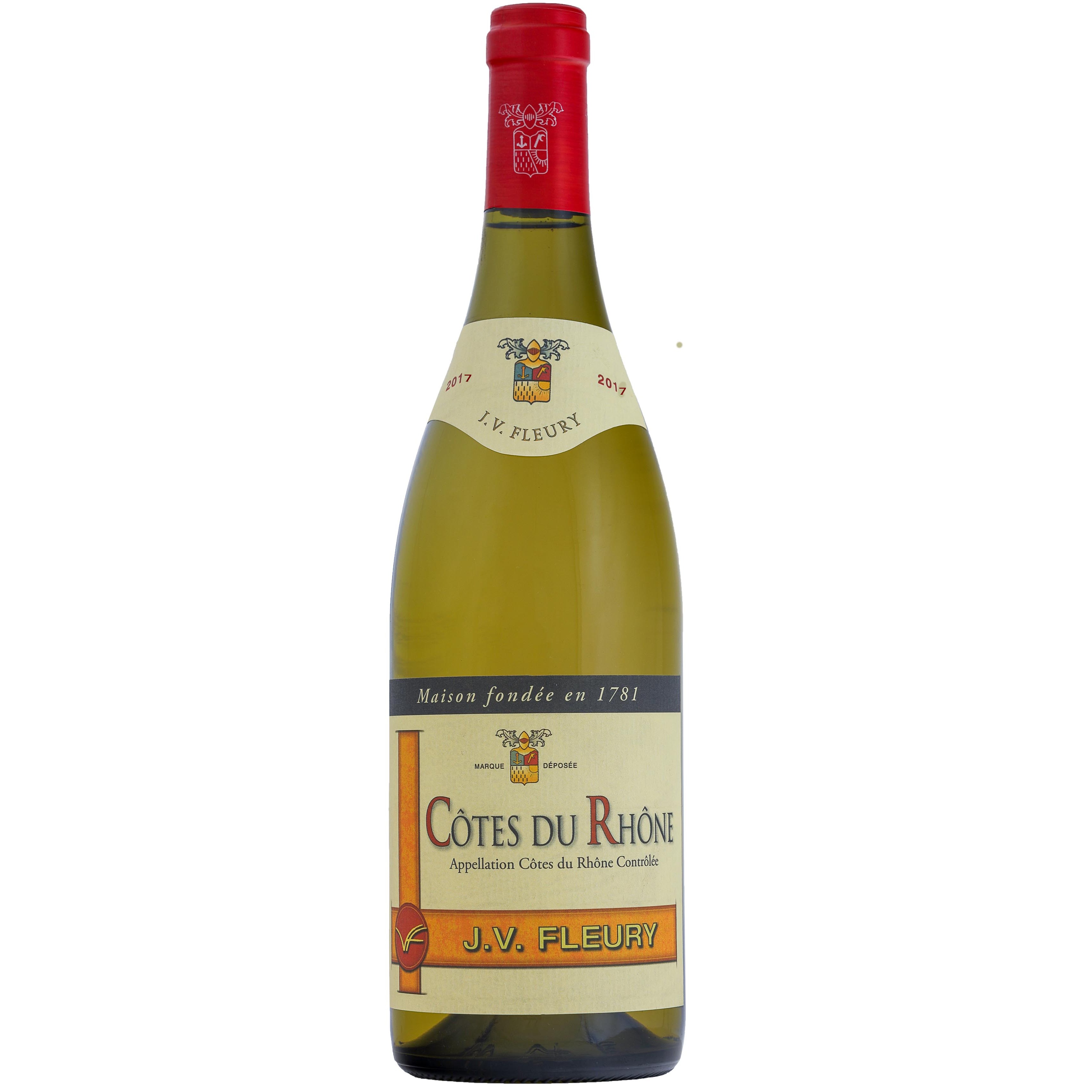 AOP Côtes du Rhône JV Fleury blanc 75cl