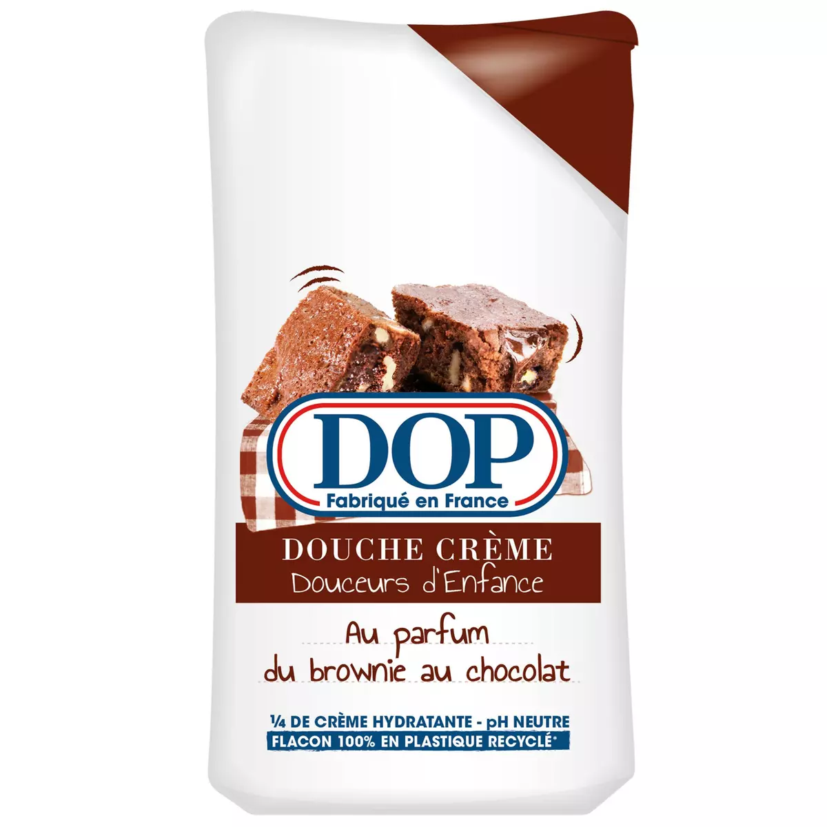 DOP Douceurs d'enfance Crème de douche parfum du brownie au chocolat 250ml