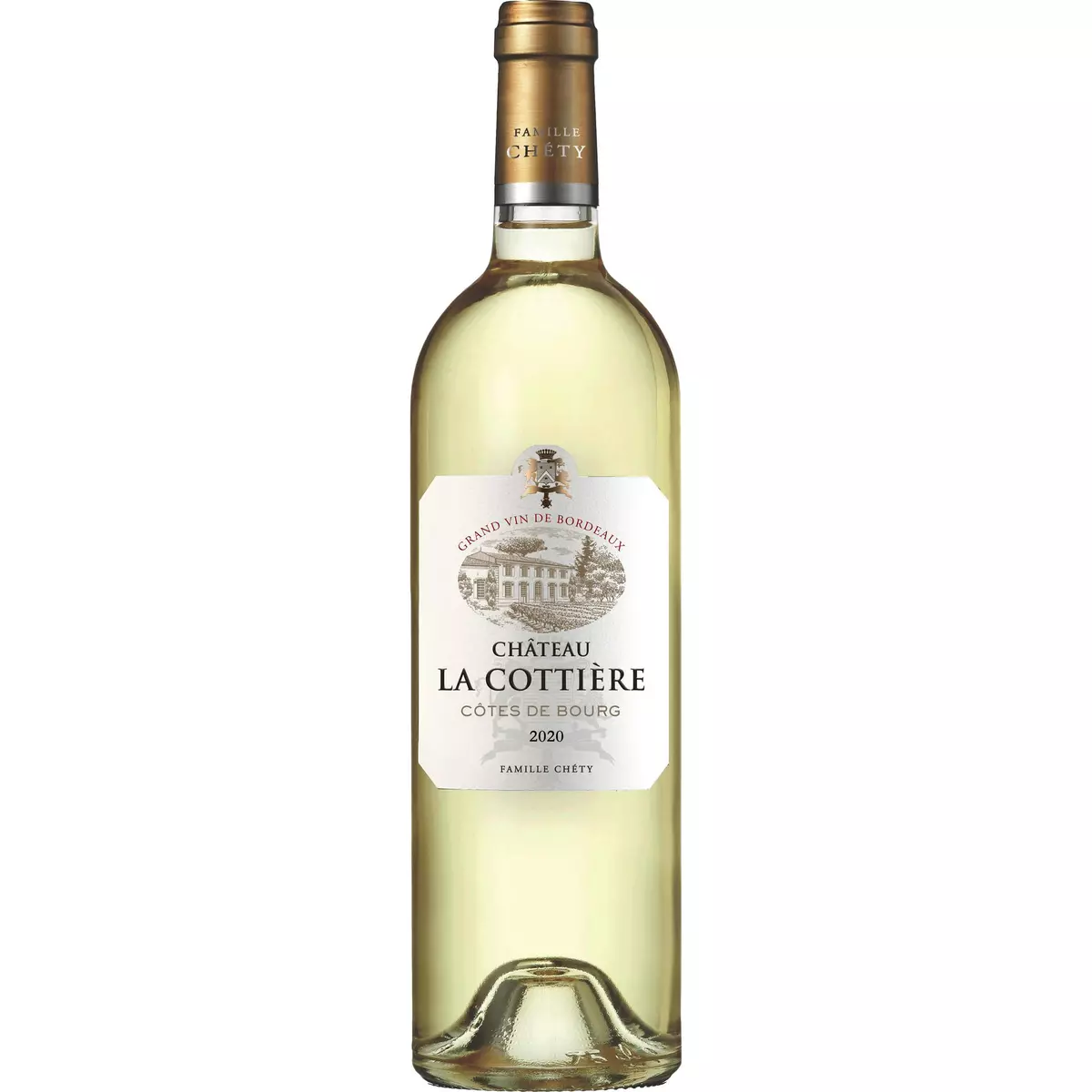 AOP Côtes-de-Bourg Château la Cottière blanc 2020 75cl