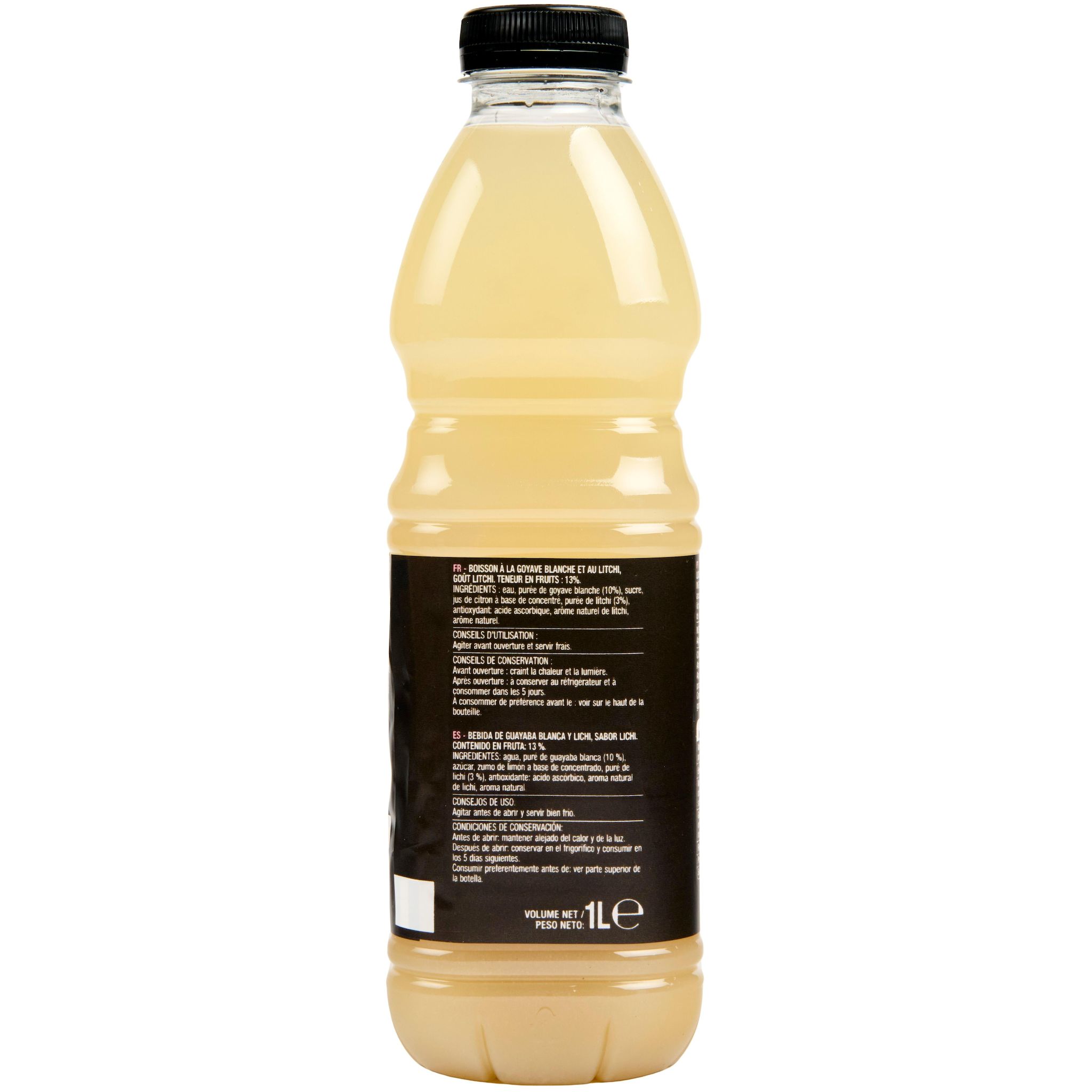 Voir la diapositive 4 : AUCHAN Nectar Instant Gourmand litchi 1l