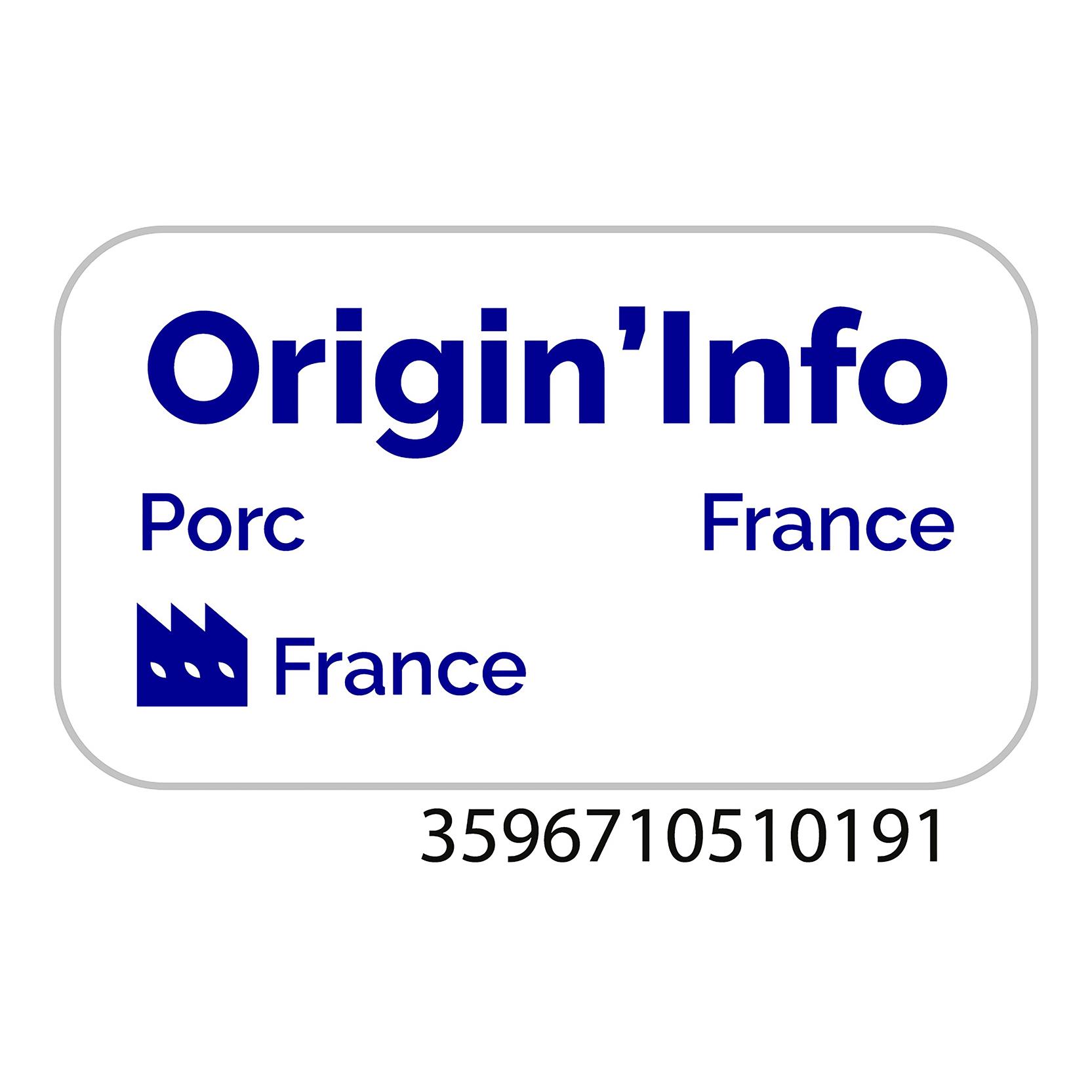Voir la diapositive 2 : AUCHAN Knacks saucisses pur porc sans nitrite 6 pièces 210g