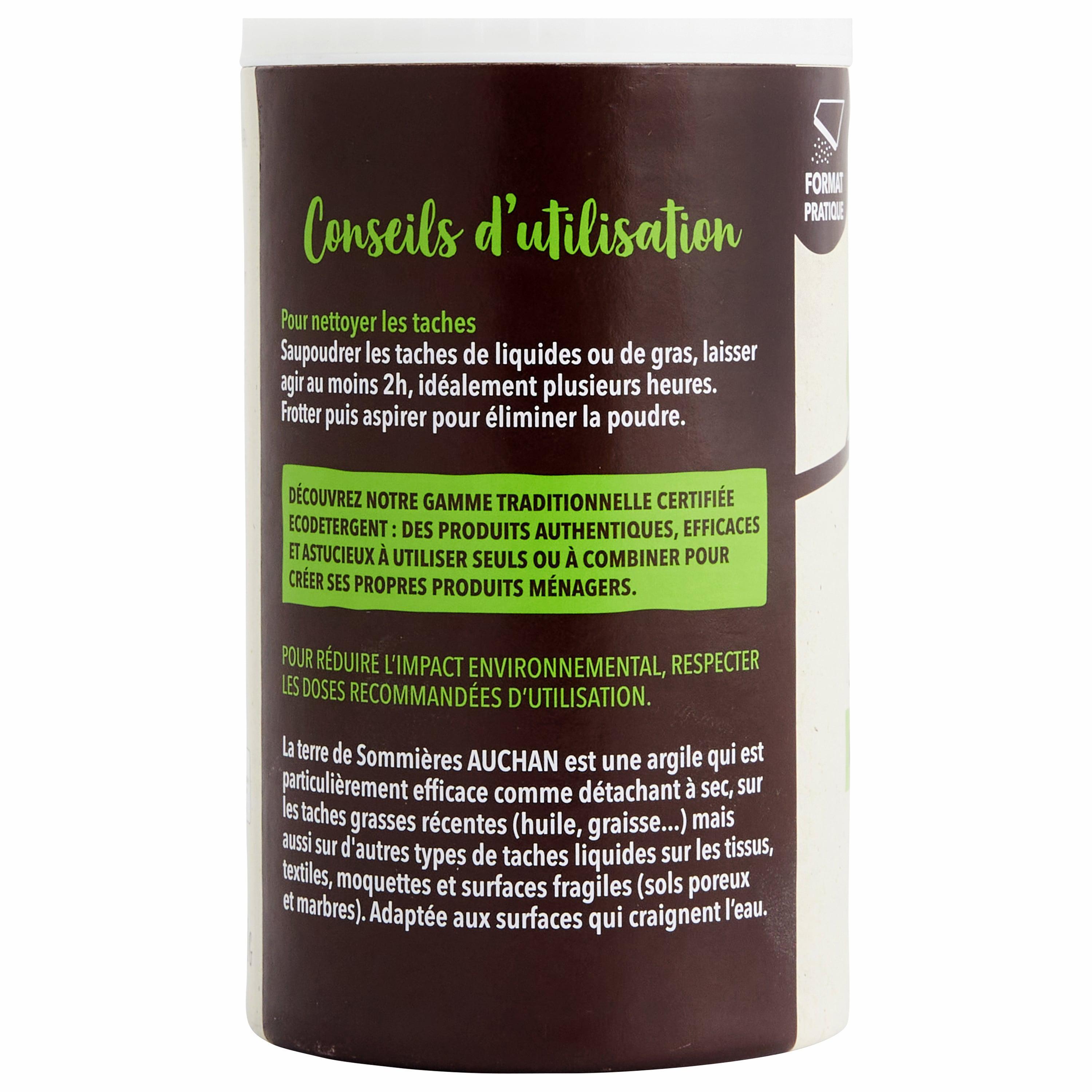 Voir la diapositive 3 : AUCHAN BETTER LIFE Terre de sommières Ecocert 300g