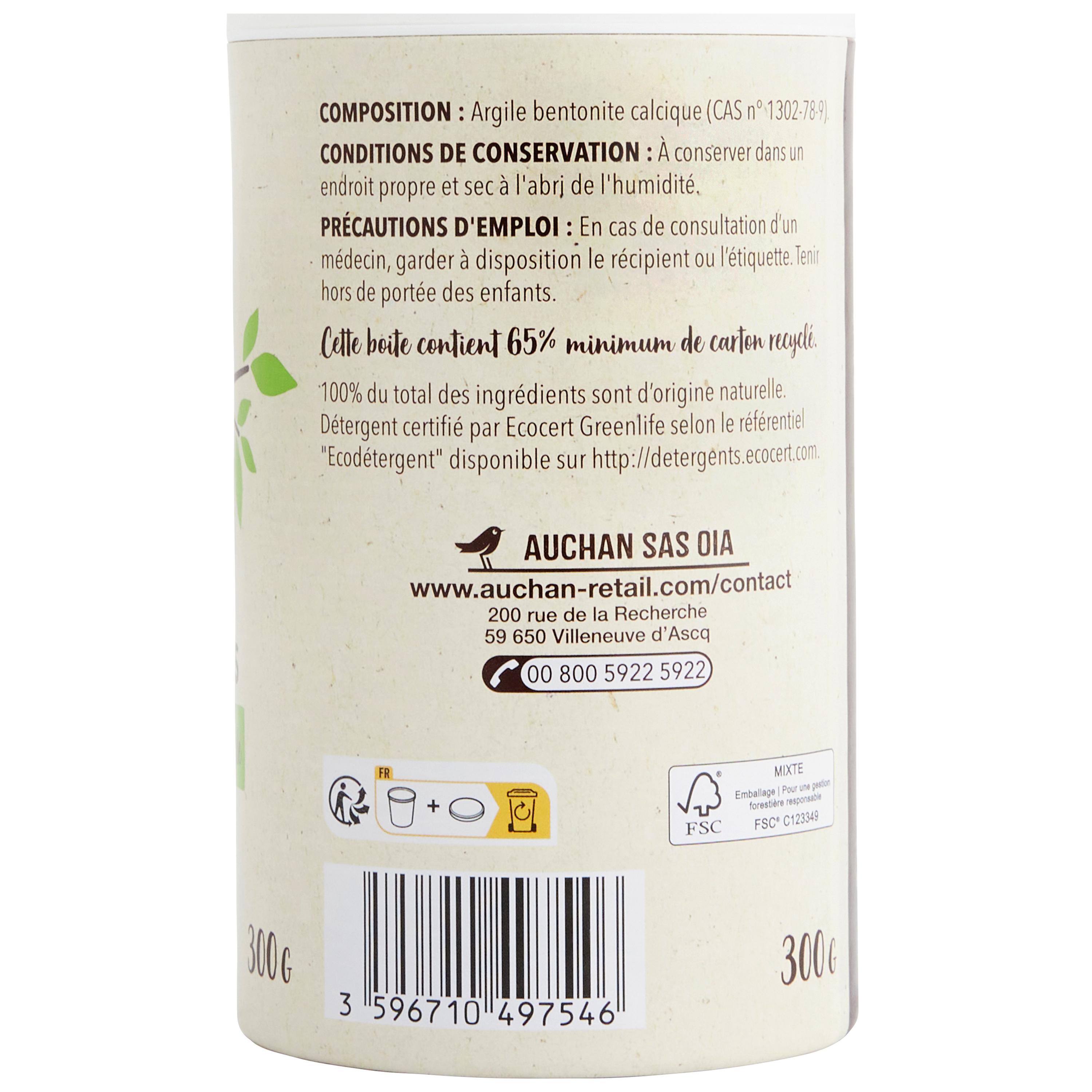 Voir la diapositive 4 : AUCHAN BETTER LIFE Terre de sommières Ecocert 300g