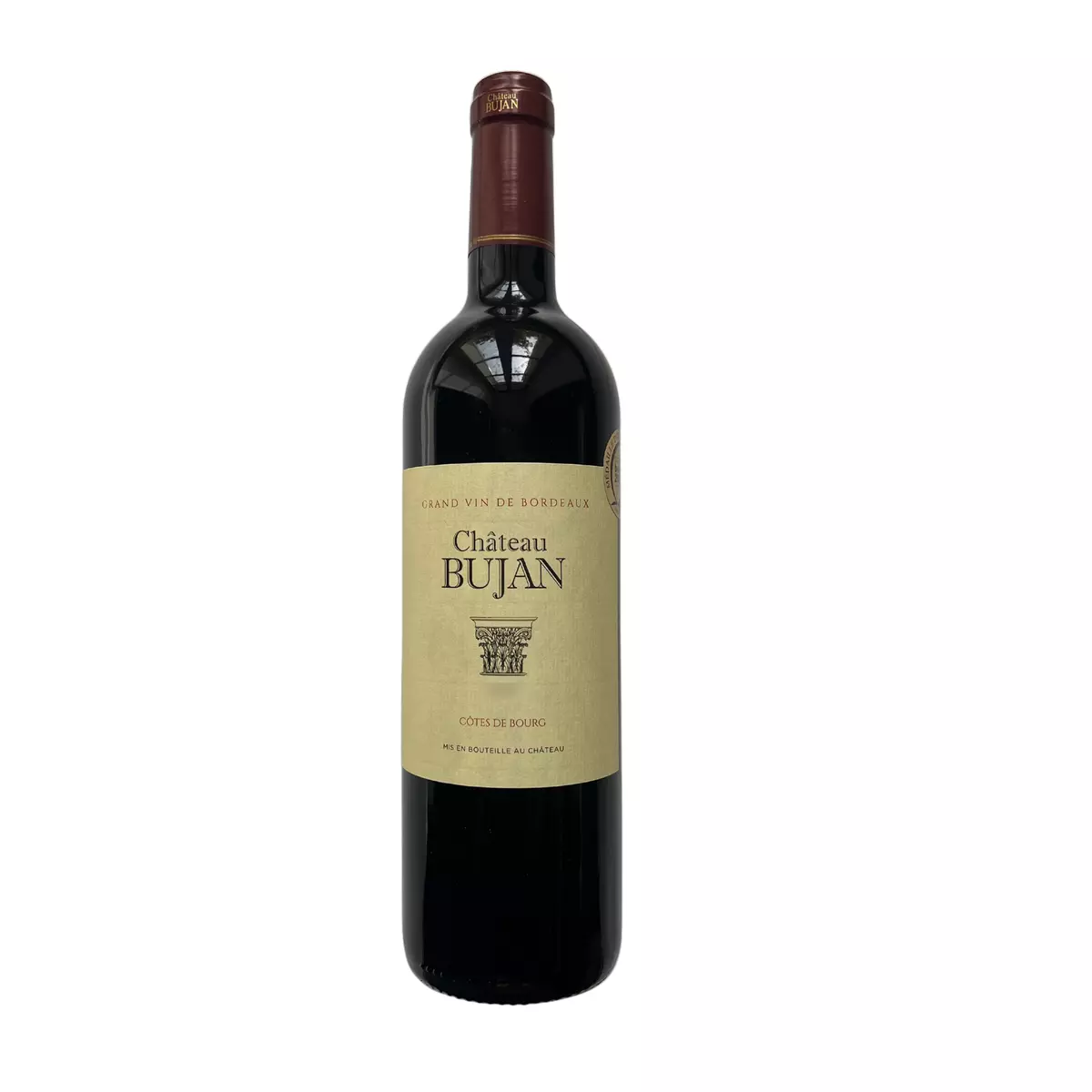 Vin rouge AOP Côtes de Bourg Château Bujan 75cl