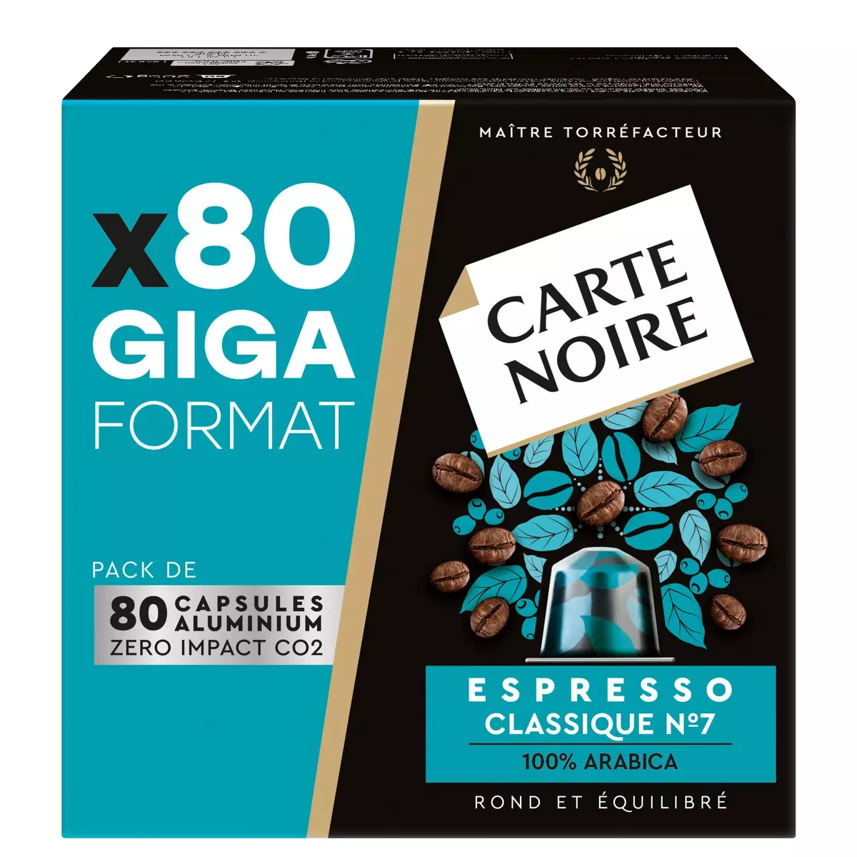 CARTE NOIRE - Café Grain Carte Noire Espresso - 100 % Arabica