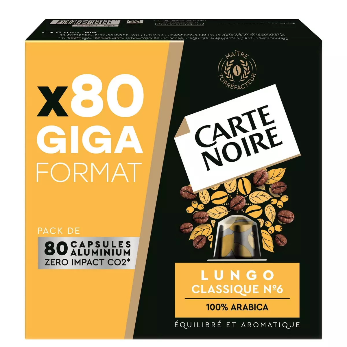 10 Capsules Carte Noire Espresso Lungo - Grossiste boissons, fournisseur de  boissons
