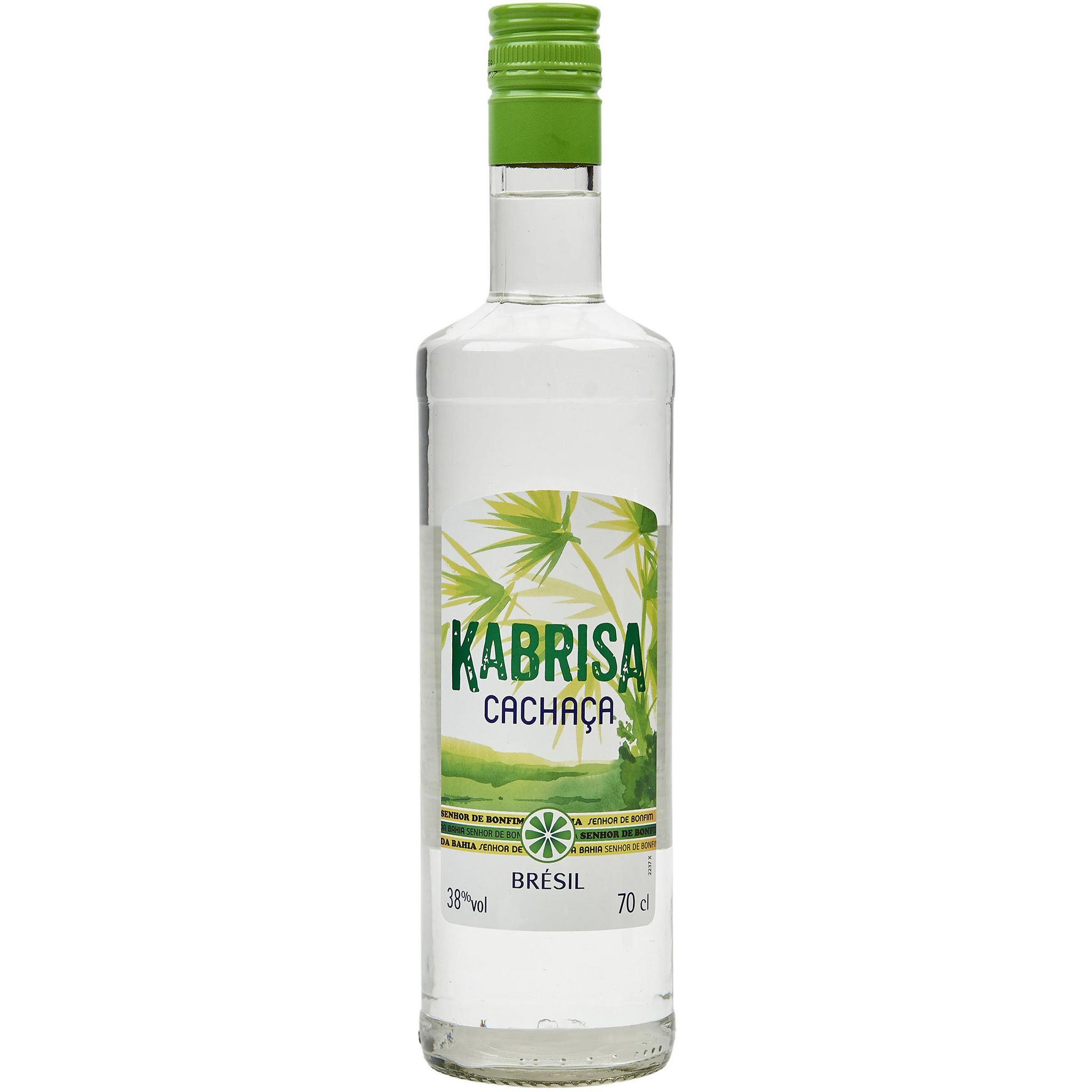Voir la diapositive 1 : KABRISA Cachaca 38% 70cl